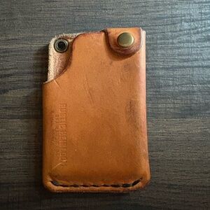Leather Phone Case - Tan